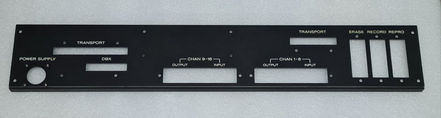 TEAC 85-16 TRANSPORT CHANNEL REAR HEAD PANEL