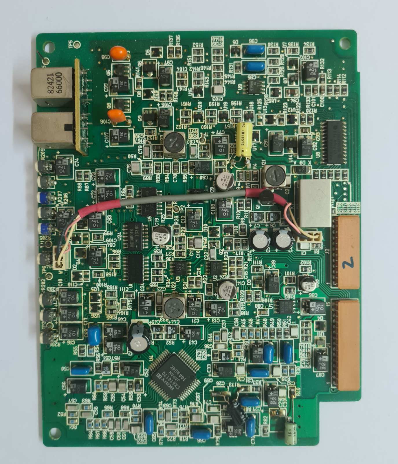 Fostex G16S G24S later version one chip rec play pcb R/P AMP 8251897-101