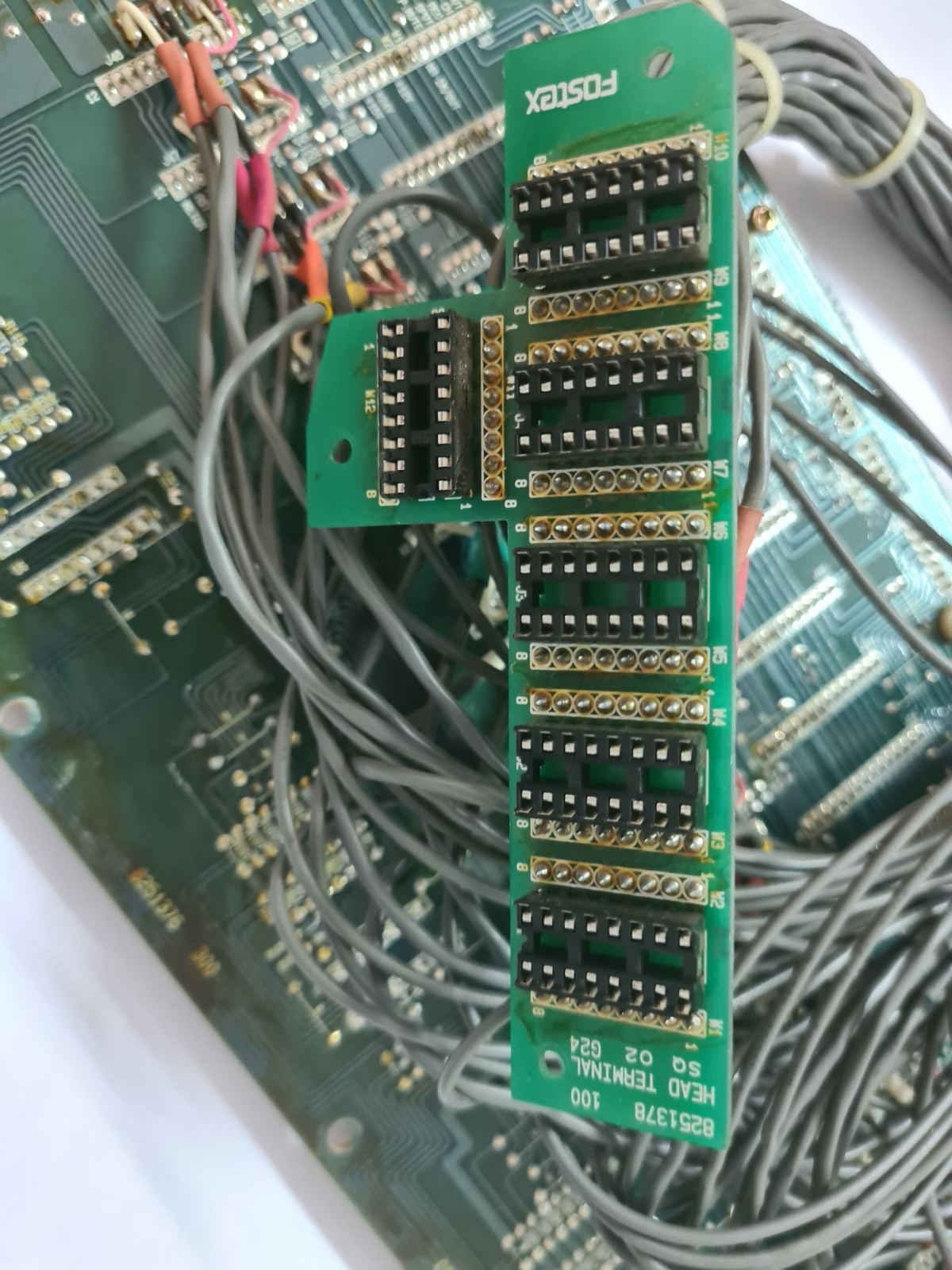 Fostex G24S connector board 8251376-200 or 300