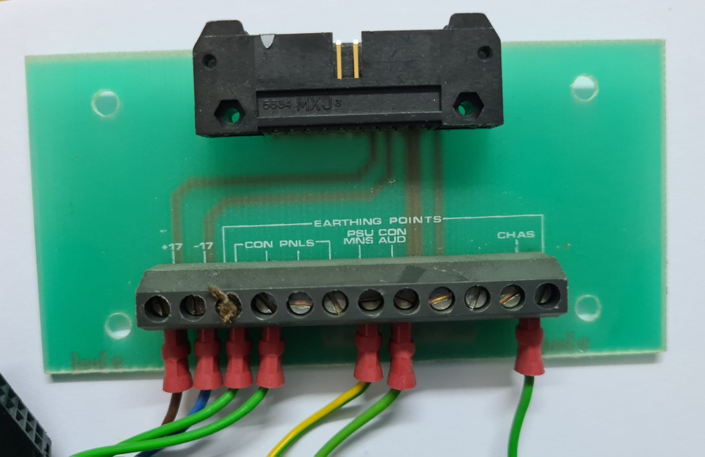 Soundcraft 200 pcb and connectors SC1344 ISS 3