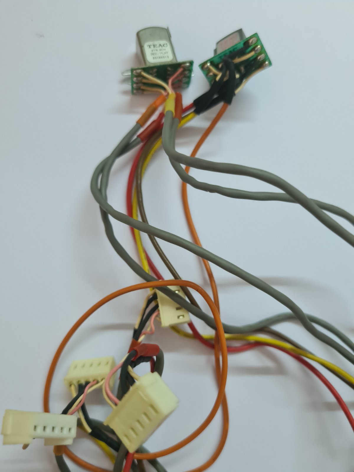 TEAC TASCAM HEADSET ERASE AND RECORD/PLAY 53786009 53786012 relapped two heads