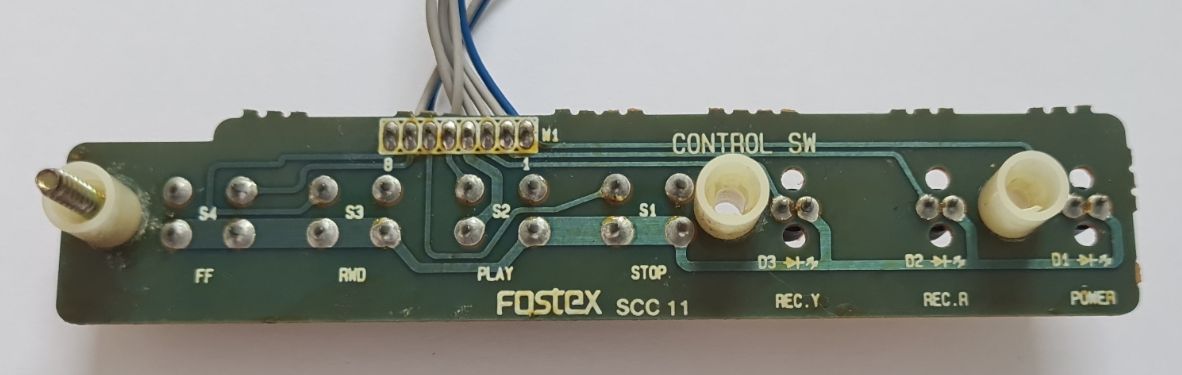 FOSTEX G16S CONTROL SW PCB 8251870 107