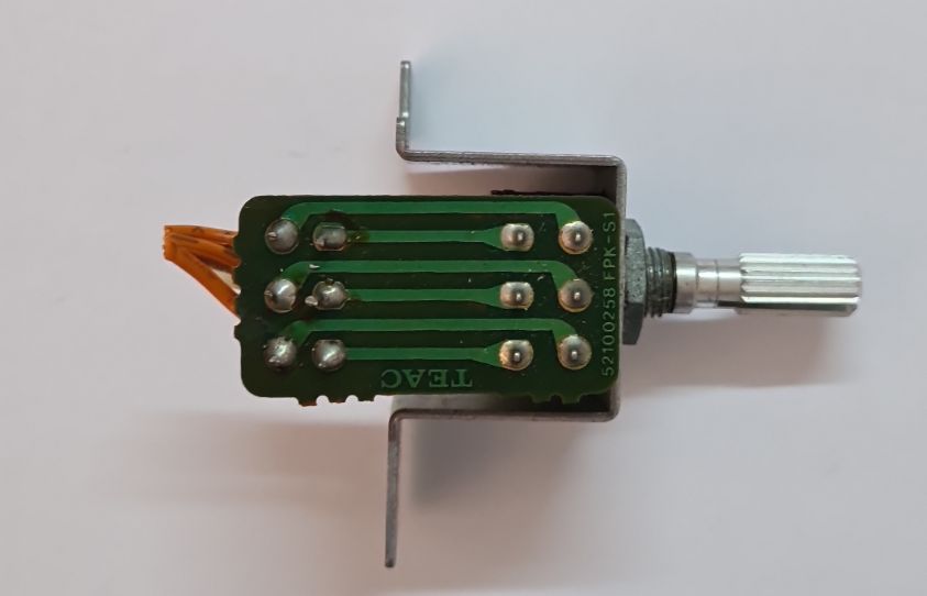 T-9 VOLUME PCB 125 52100258 DUAL 10K A POT