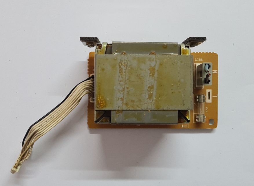 TEAC CASSETTE R-H500 TRANSFORMER KLT5N015ZE PCB KUP10980-3