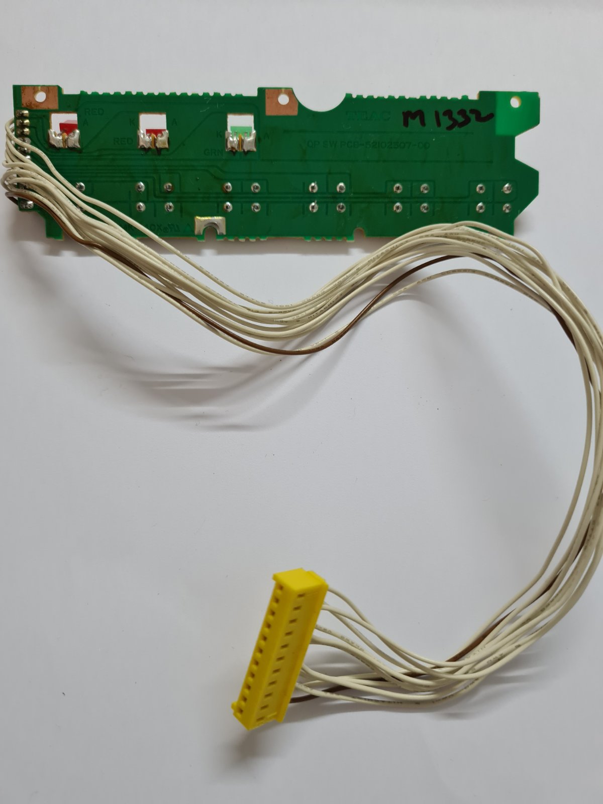 TASCAM 238 OP SW PCB ONLY 52102507-00