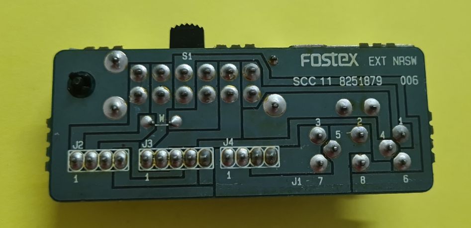 FOSTEX G16SEX NRSW PCB 8251879 006