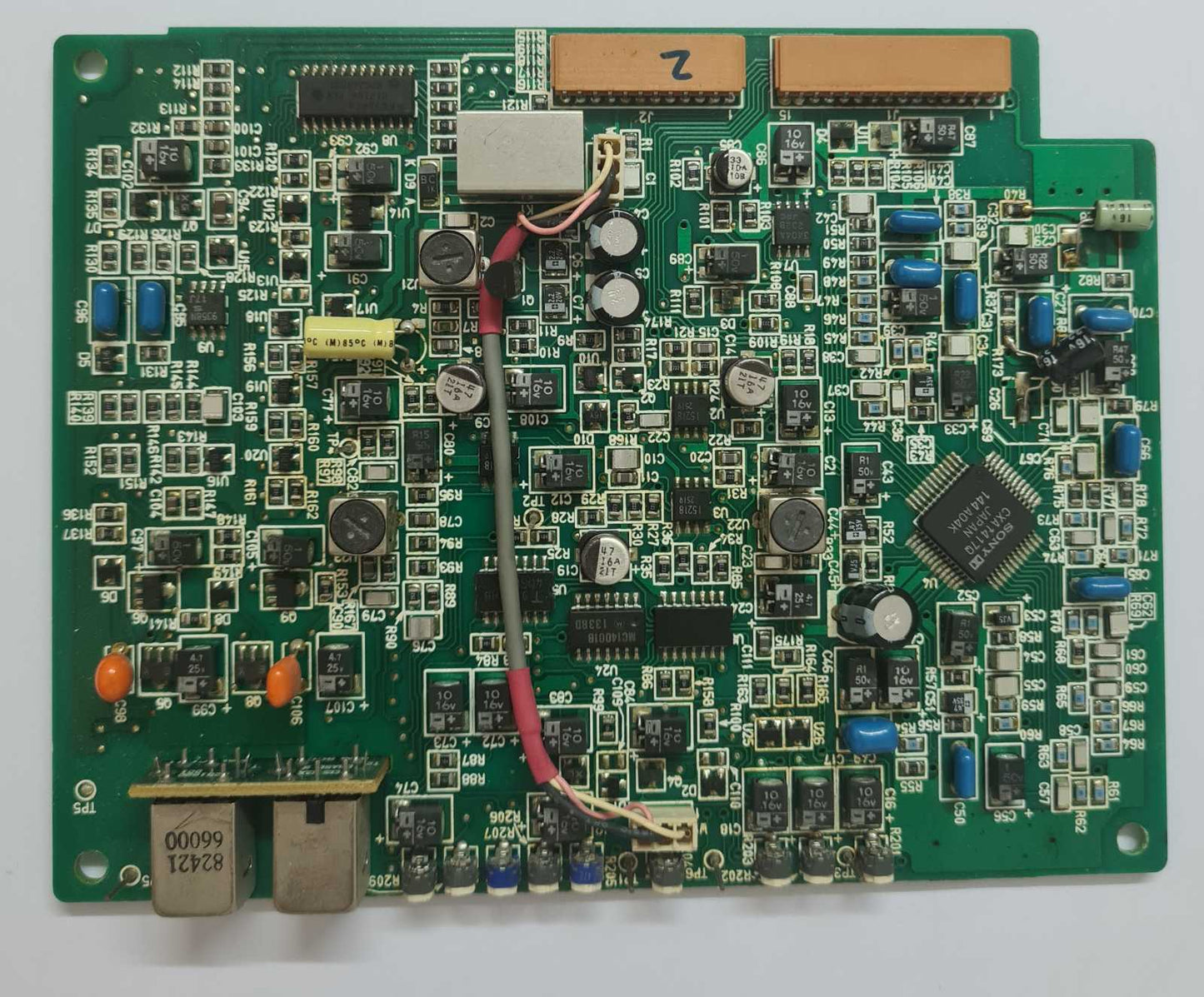 Fostex G16S G24S later version one chip rec play pcb R/P AMP 8251897-101