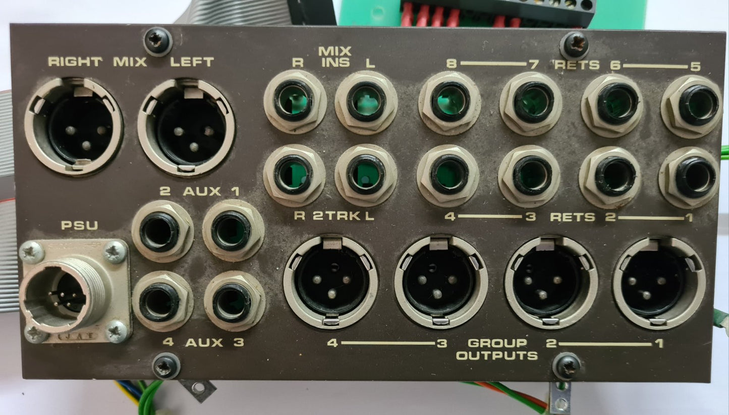 Soundcraft 200 pcb and connectors SC1344 ISS 3