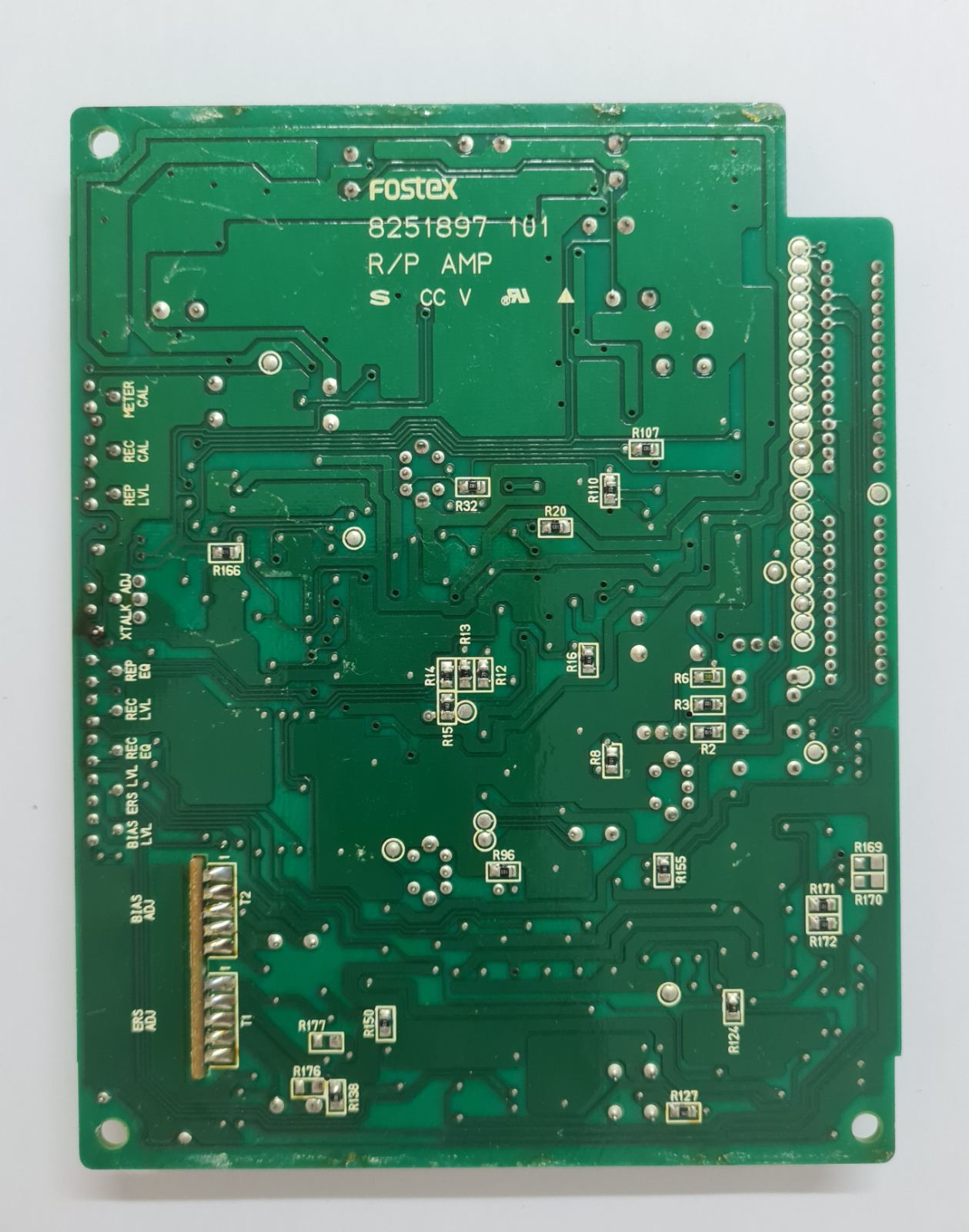 Fostex G16S G24S later version one chip rec play pcb R/P AMP 8251897-101