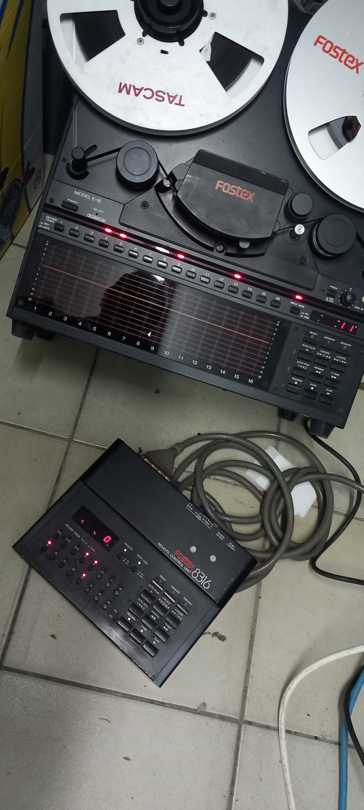 Fostex 8316 remote control for the E16