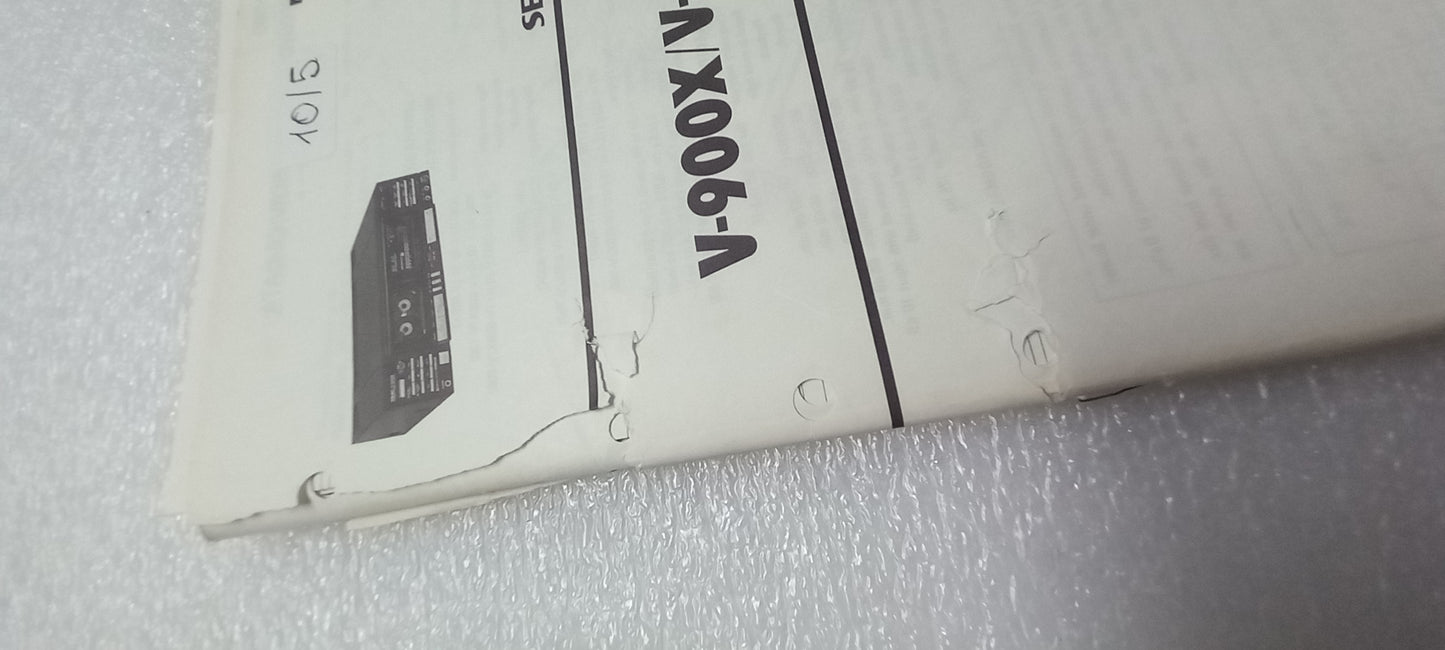 Teac V-700 V-800X V-900X SERVICE MANUAL