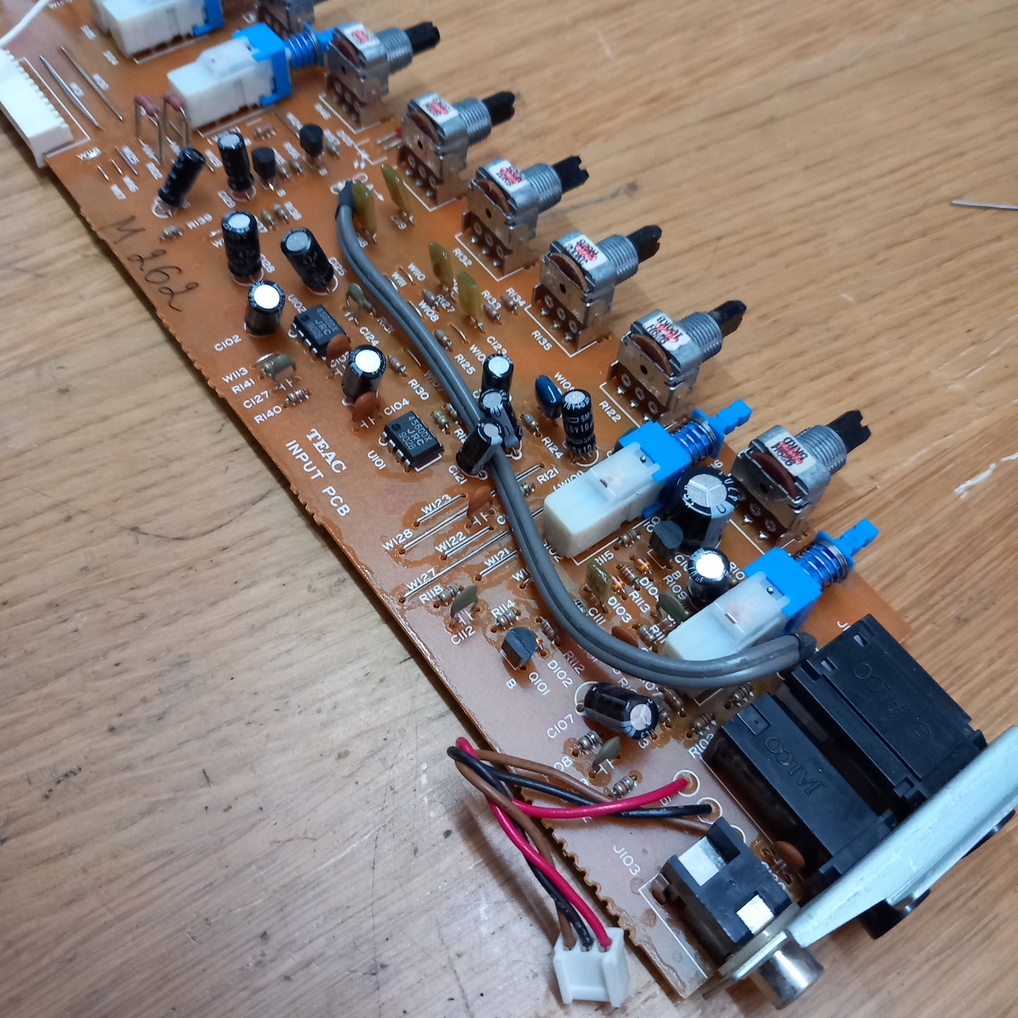 Teac M-208 M-216 M-224 input pcb 52101793-01 ( 52101792-02) 2 variants