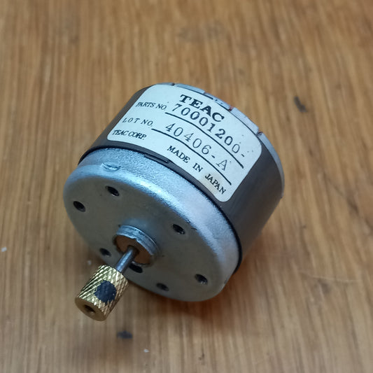 Teac ff and rewind motor 70001200 from a model 112 cassette 234 244 246 portastudio