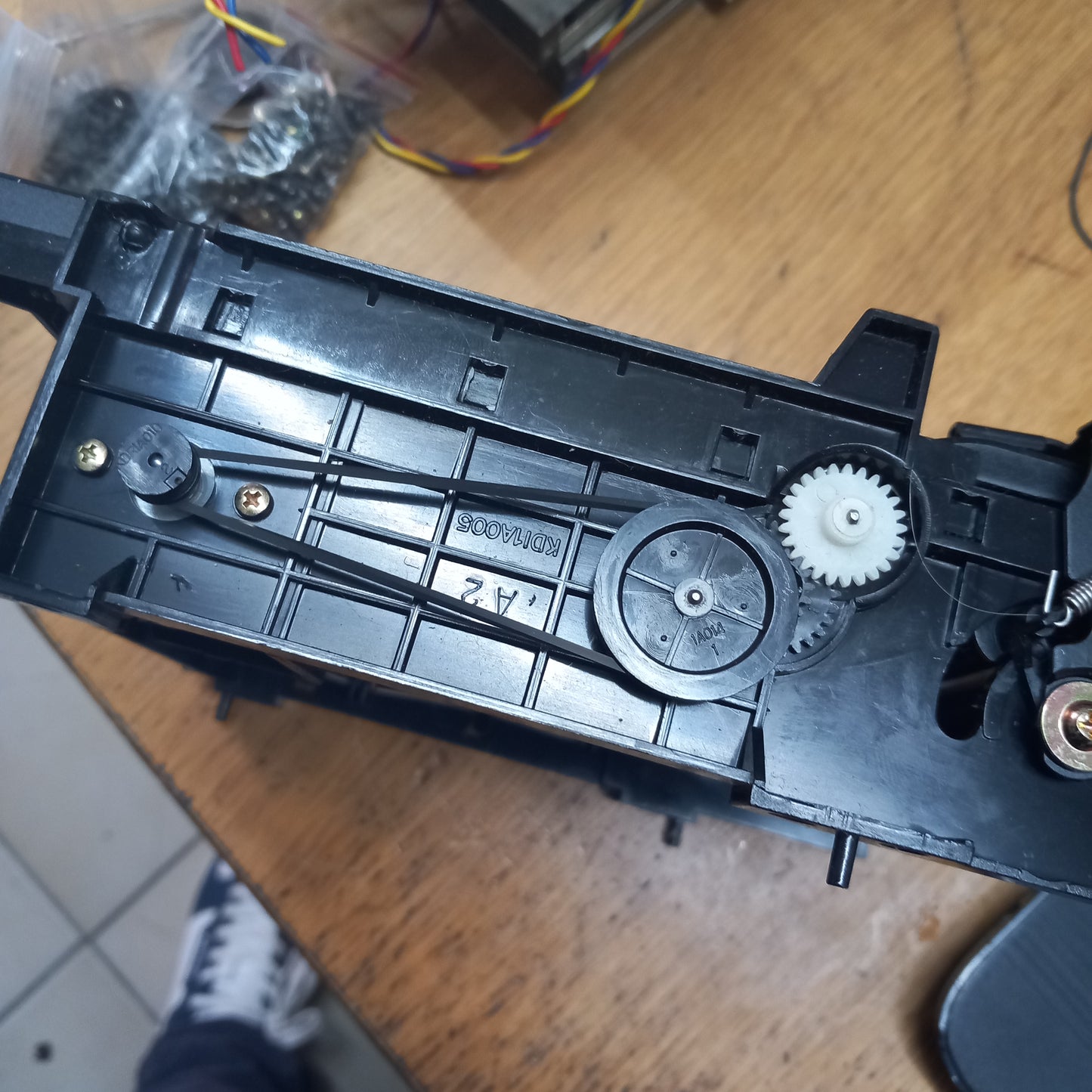 Teac R-H500 cassette door drive belt