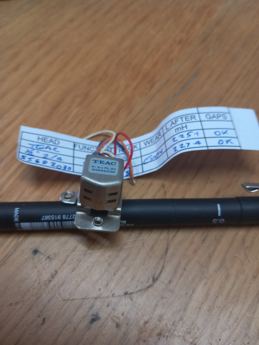 Tascam TEAC 2  TRACK 4 Channel play  head 50692030