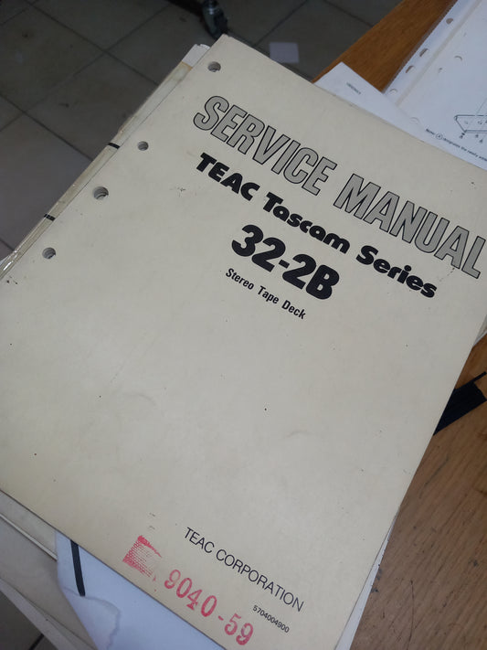 Tascam 32-2B Professional service manual original