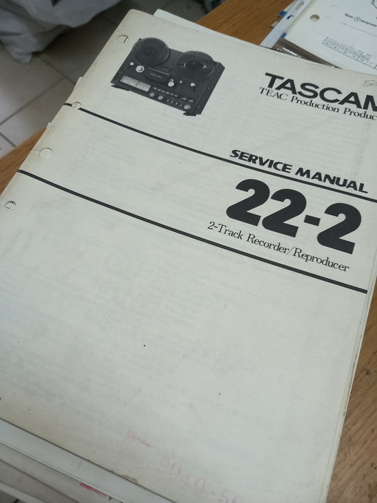 Tascam 22-2 service manual original