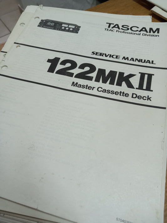 Tascam 122MK2 SERVICE MANUAL