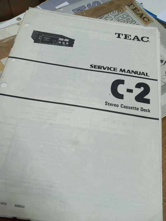Teac C-2 Service manual
