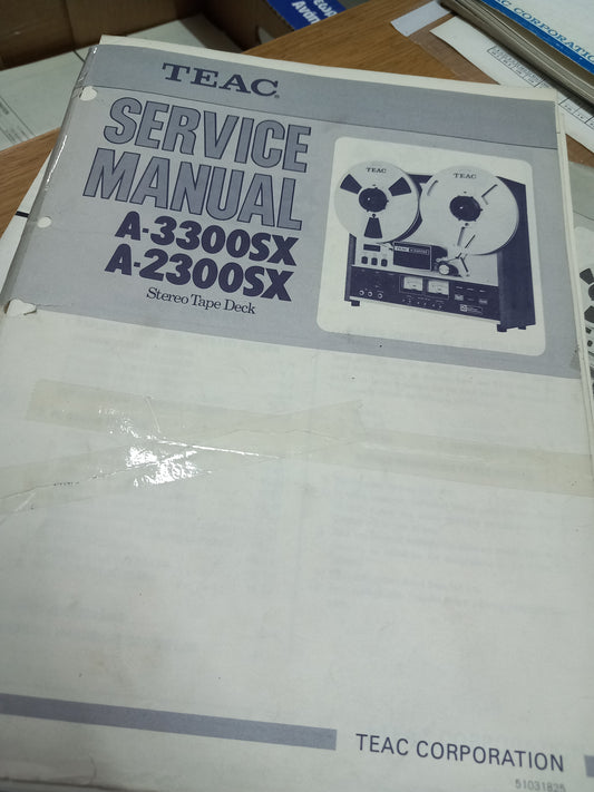 Teac A-3300SX A-2300SX Service manual