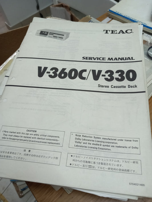TEAC  V-360C V-330 SERVICE MANUAL