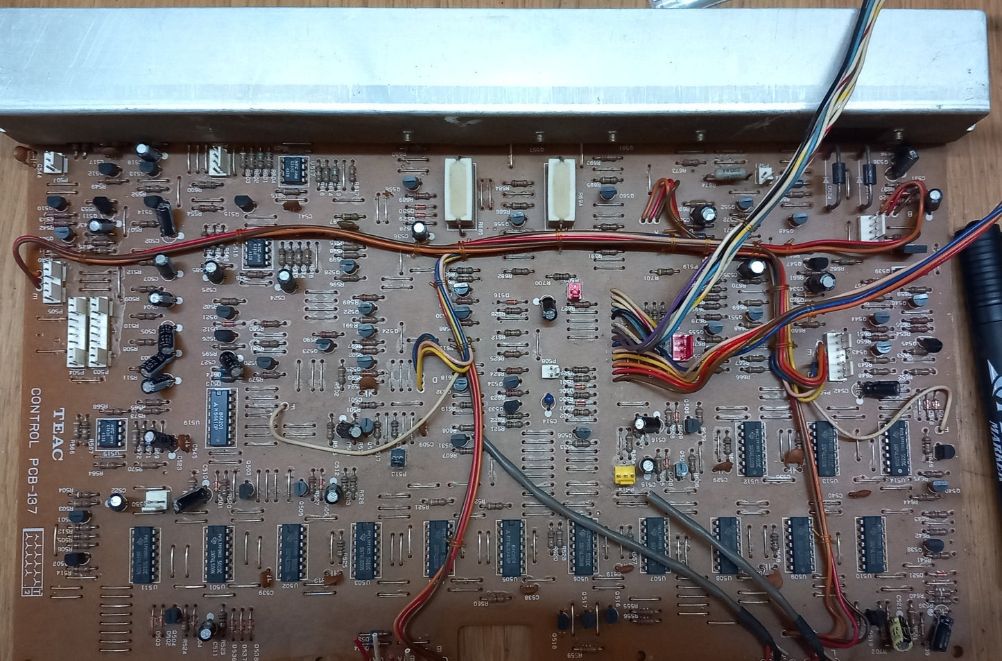Tascam 32 34-B control panel pcb-137 5210074203 52100742-03