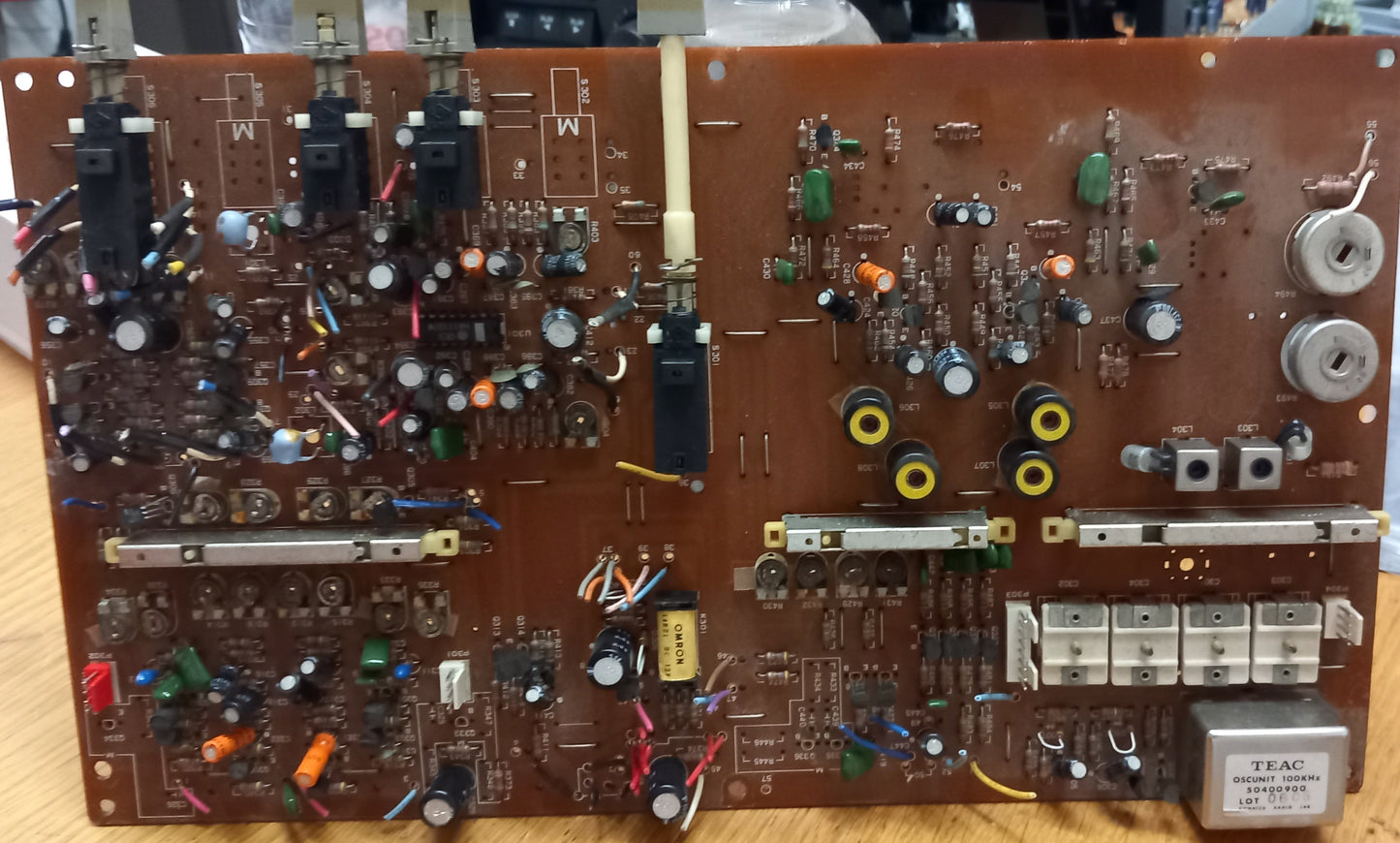 Teac or Tascam PCB unknown unit rec play ampl pcb-104 51679342