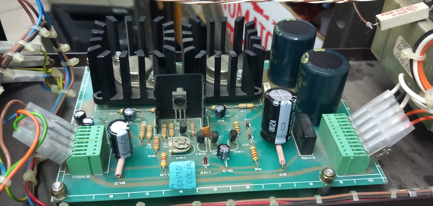 Soundcraft Series 400B 200 or Series 200 console power supply recapped good to go