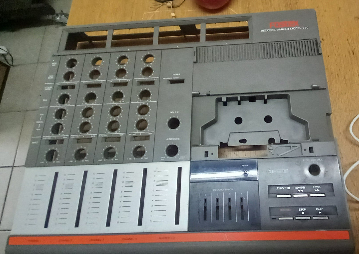 Fostex model 250 top shell panel