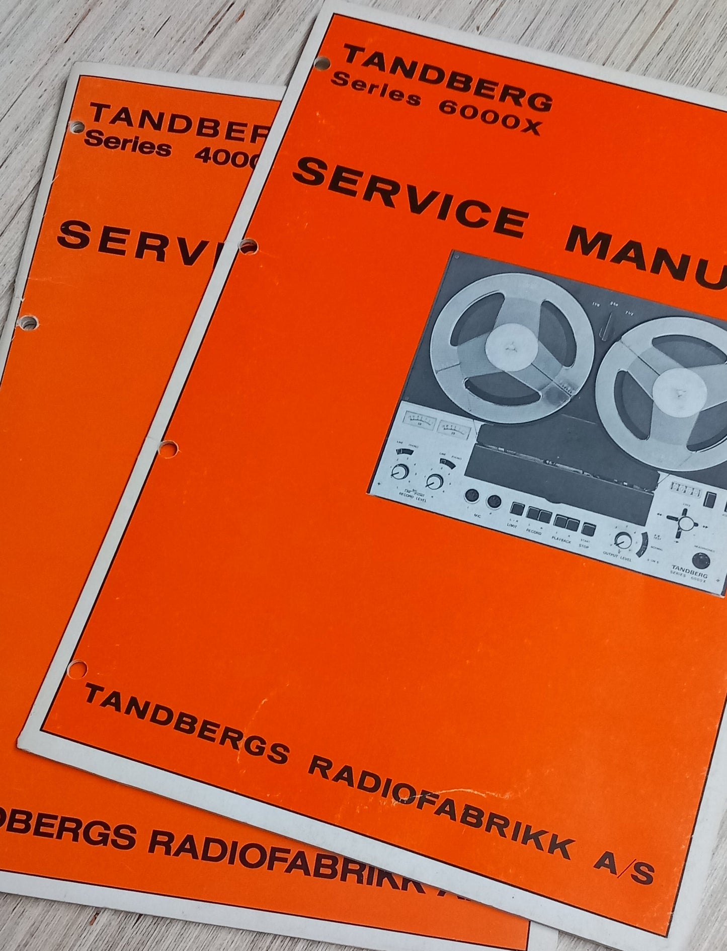 Tandberg SERVICE and OWNER MANUALS