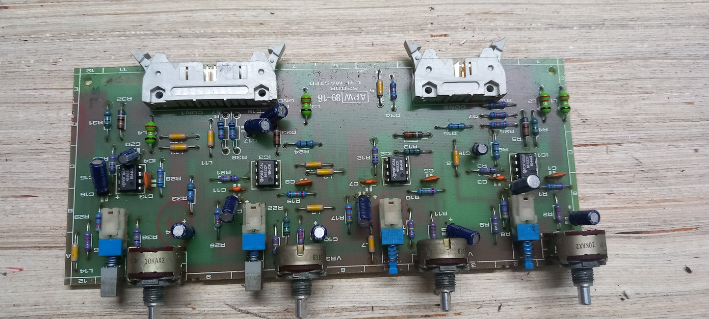 Soundcraft 200BVE PCB LH MASTER SC1539 ISS 2