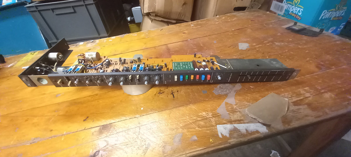 Teac Model 15 Mixer audio input channel model 302A complete unit contains pcb-135 5210061600 52100616-00 (Copy)
