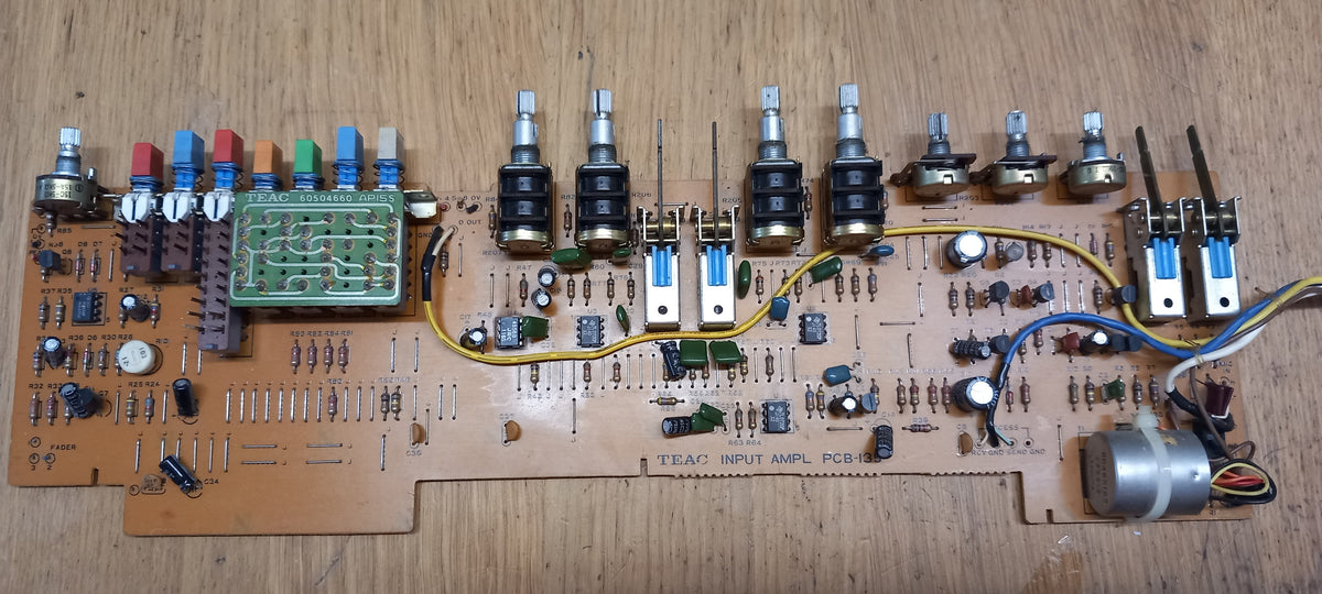 Teac Model 15 series Mixer audio input channel pcb-135 5210061600 52100616-00