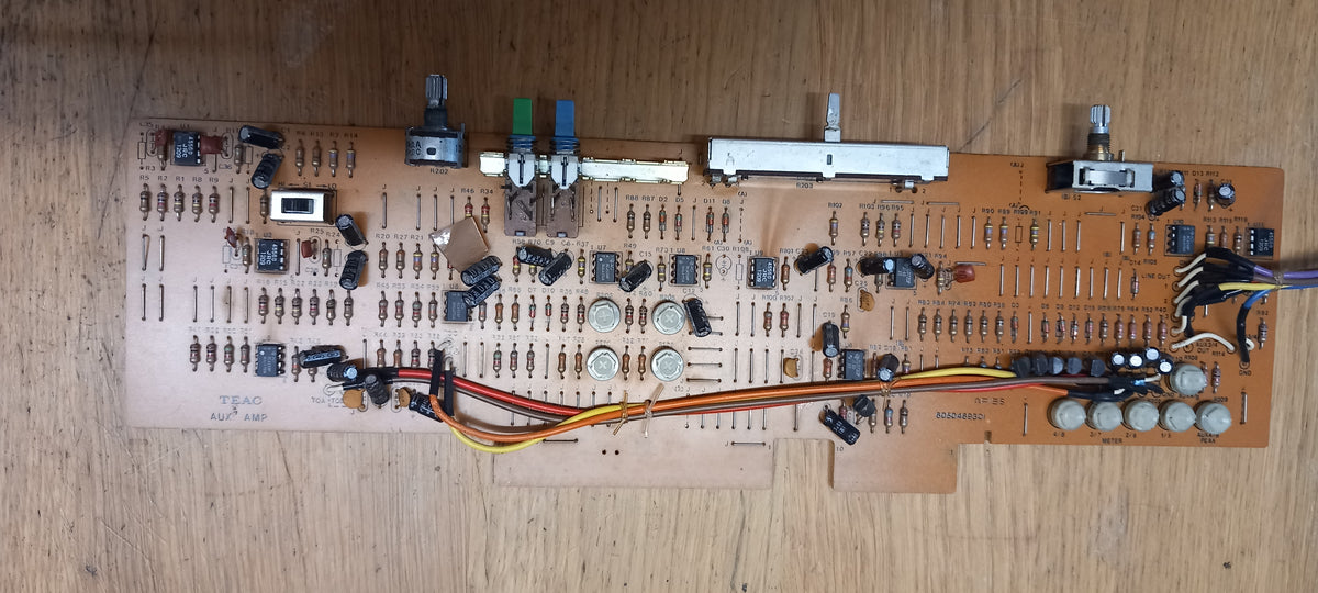 Teac Model 15 series Mixer aux amp pcb 6050469301