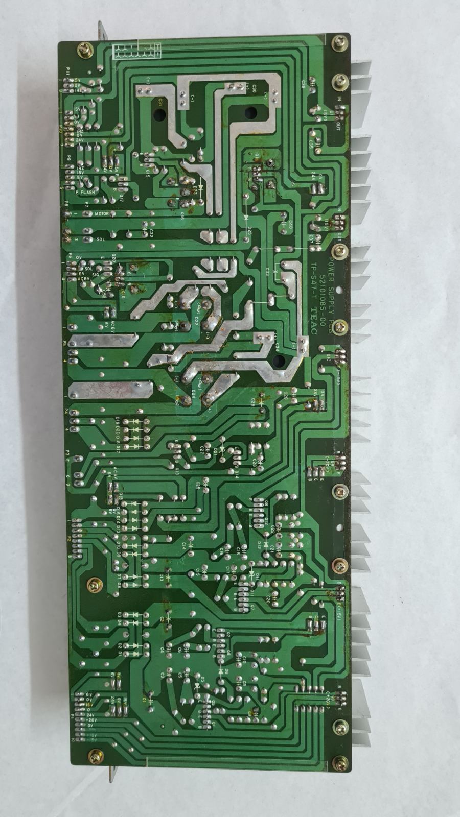 Tascam 48 power supply pcb 52101085-00 or -02
