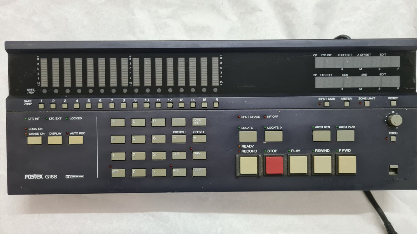 Fostex G16S complete front/remote panel