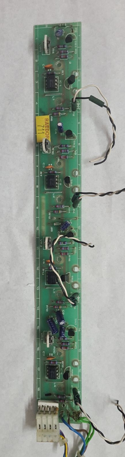 Soundcraft B400 VU pcb sc1297 iss 3