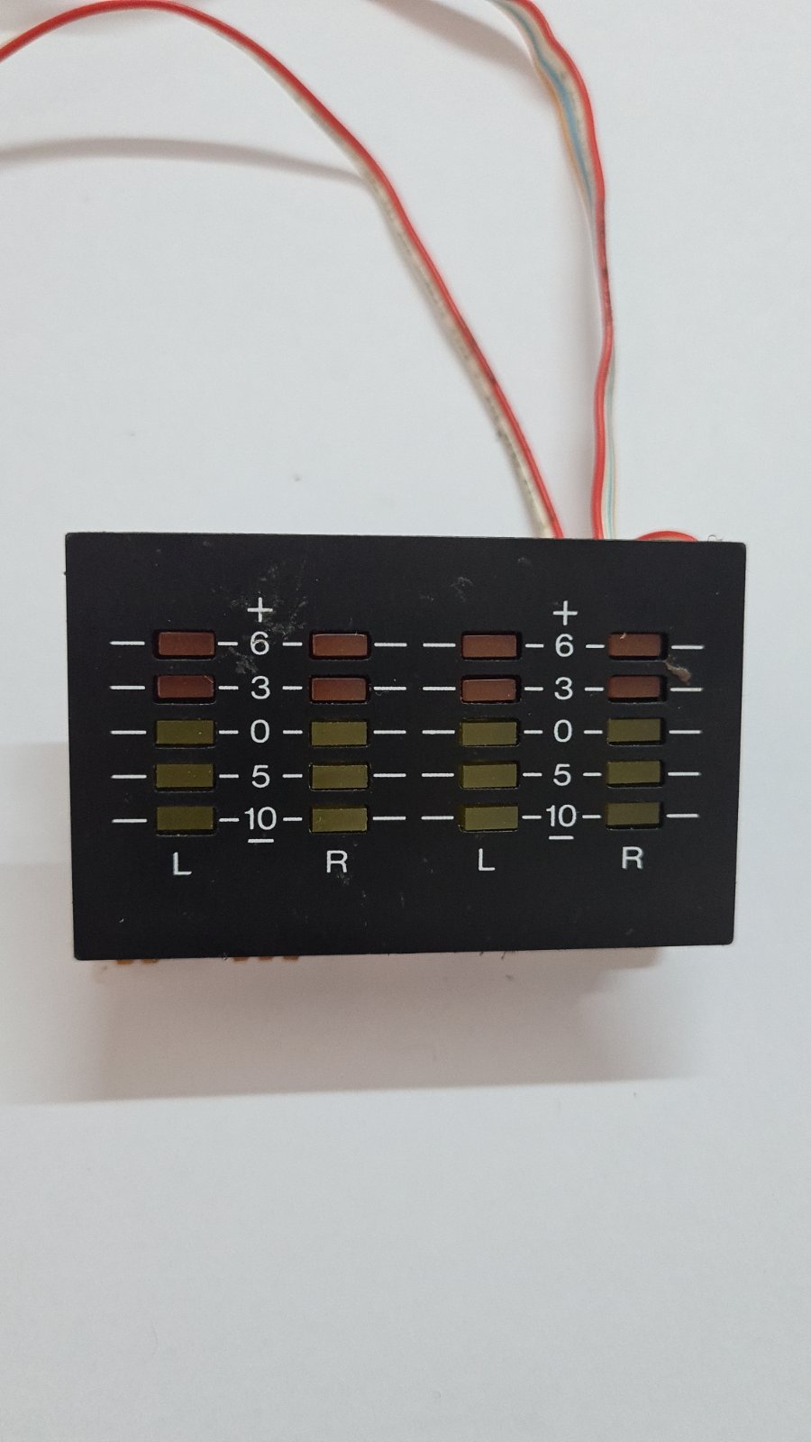 Fostex 2016 line mixer pcb led meter 8251847 003