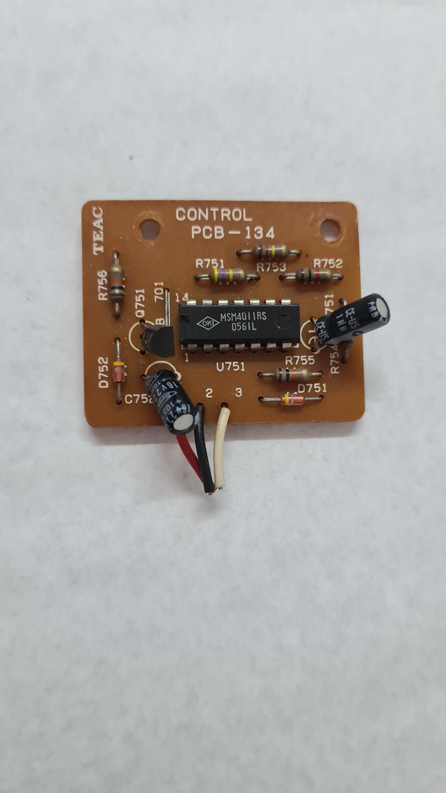 Tascam 133 control pcb 134 5210064500 52100645-00