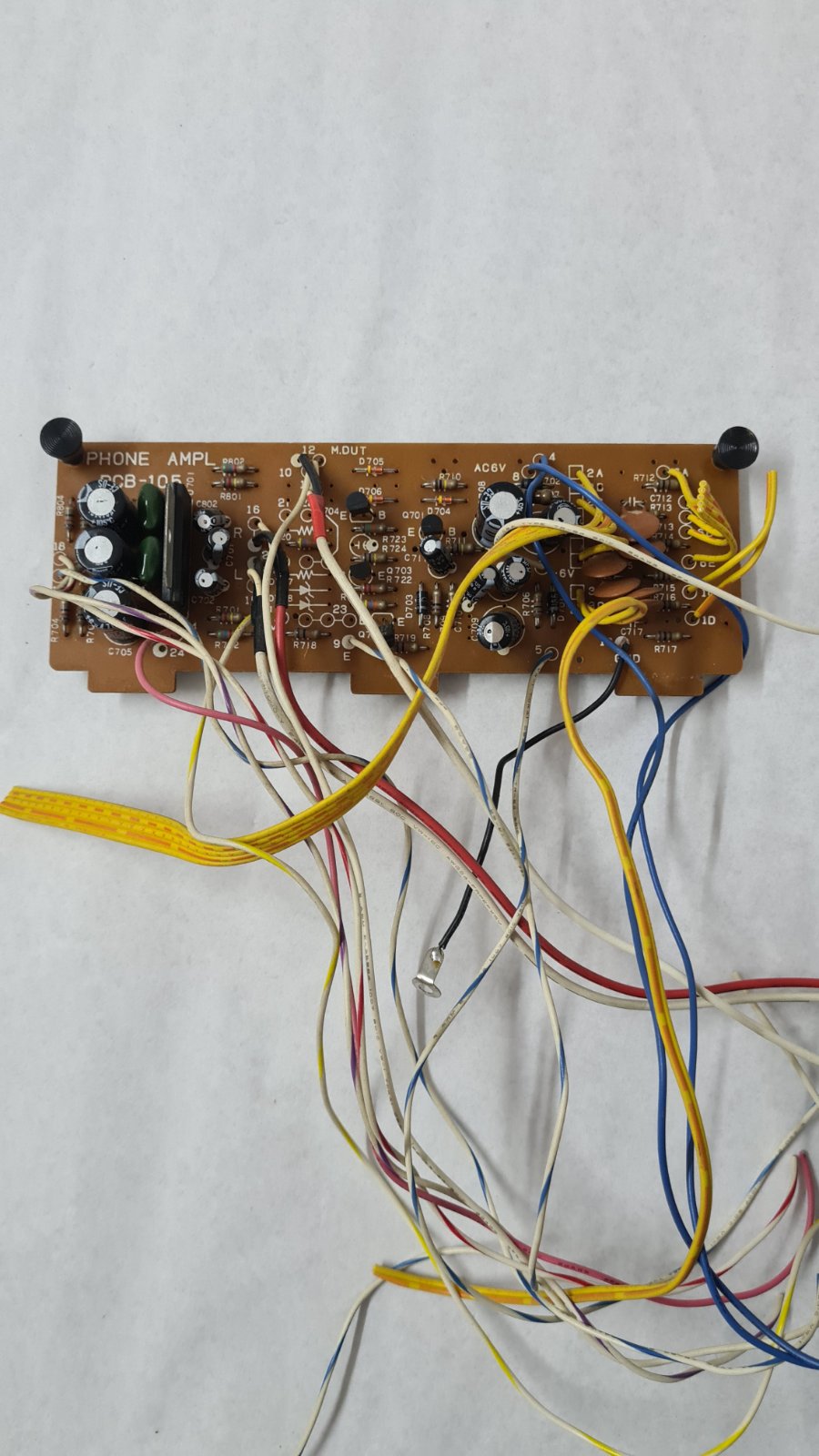 Tascam 133 phone ampl pcb-105 5210061500 52100615-00