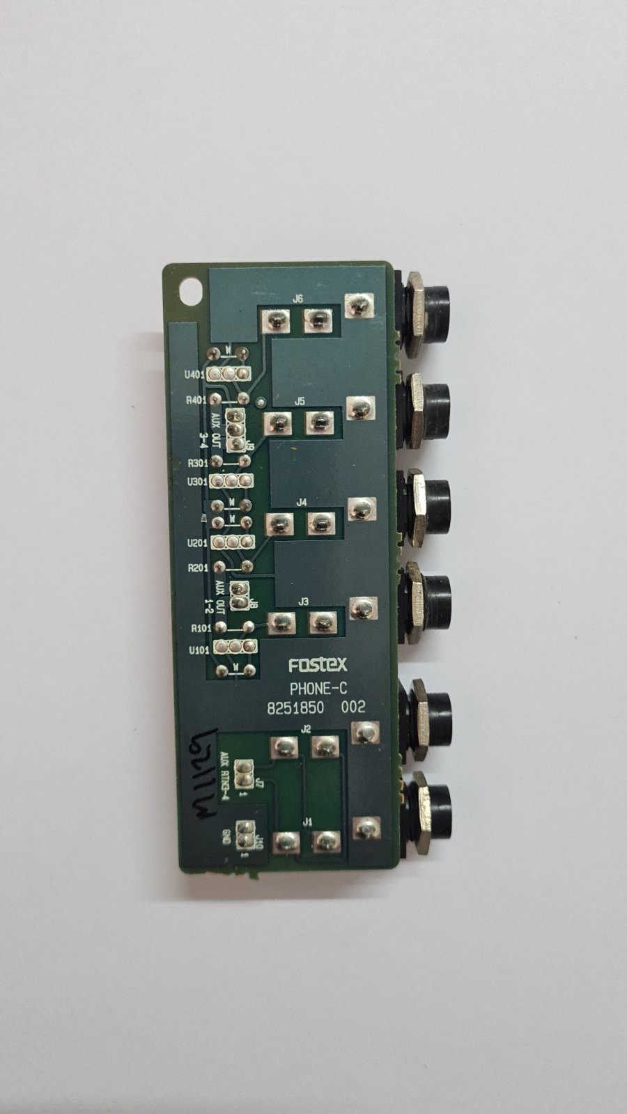 Fostex 2016 line mixer pcb phone c 8251850 002