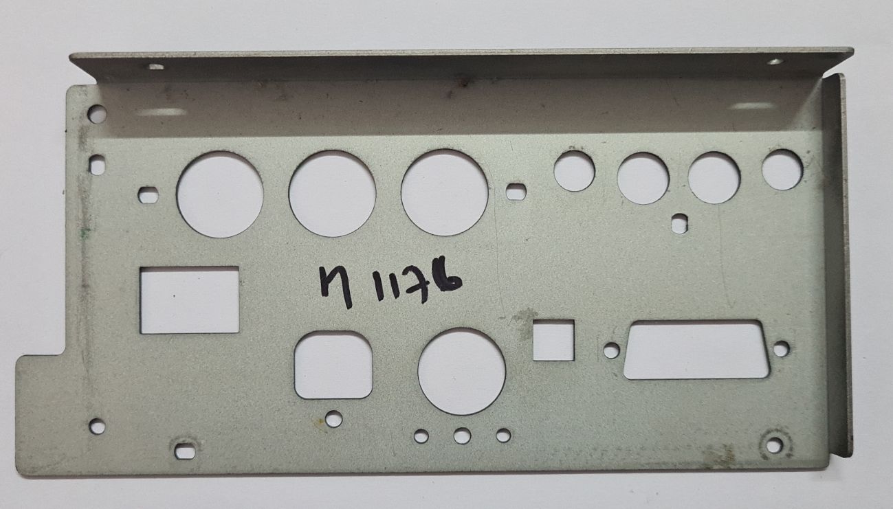 Tascam 644 small rear accessory metal panel