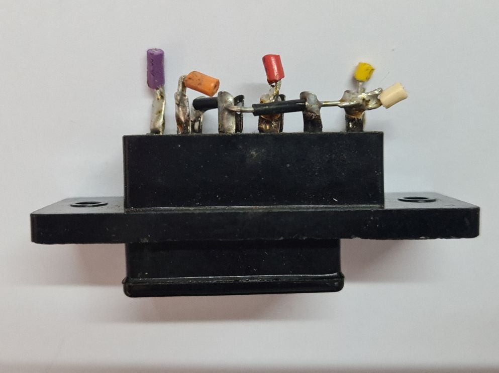 Mains voltage selector switch