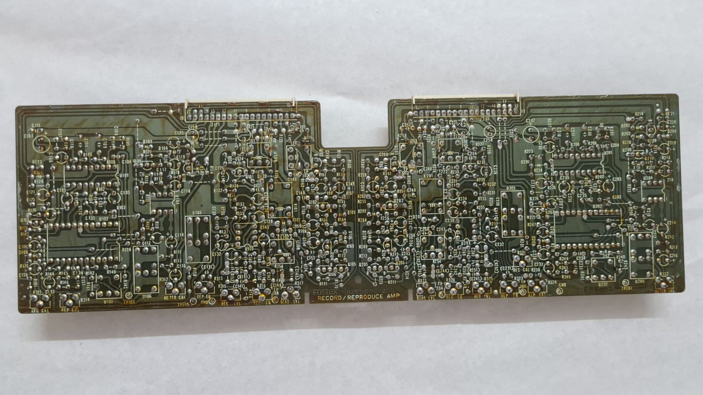 Fostex A8 Record reproduce amp pcb 8251100-200