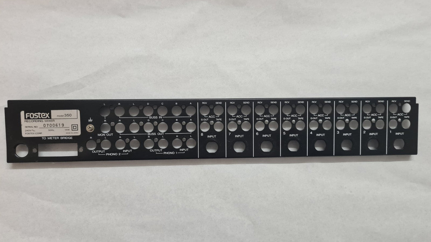 FOSTEX 350 REAR PHONO PANEL