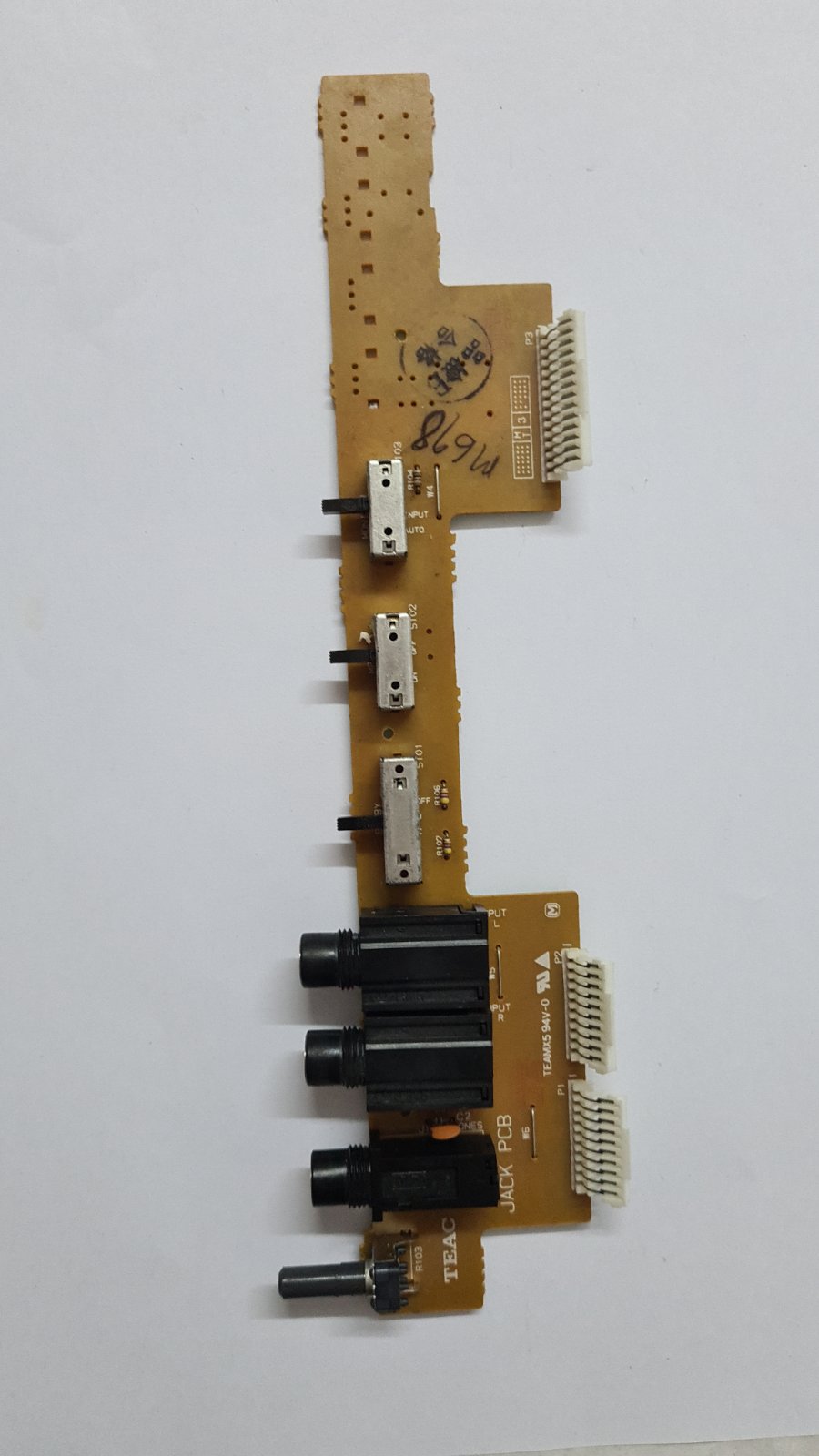 Tascam 112 112 mk 2 jack pcb 91552103-02 or 52103648-01