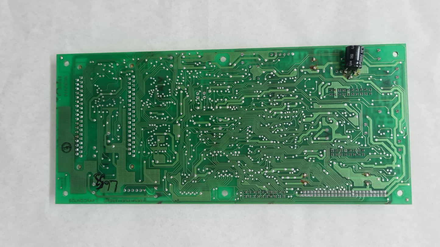 Soundcraft Ghost midi controller CPU pcb SC3631B ISS 3 or ISS 5
