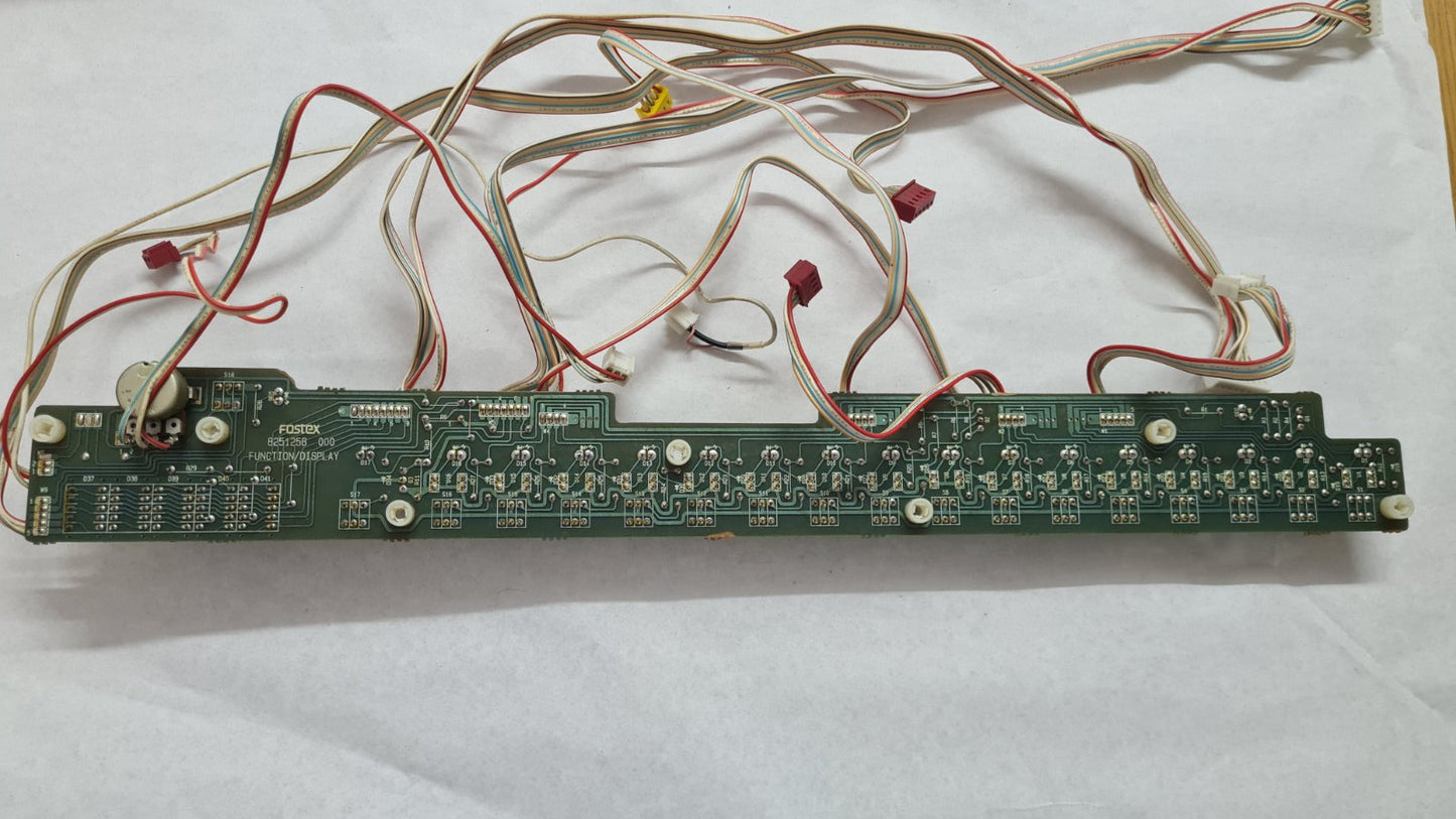 Fostex LED pcb function display 8251258-000 Fostex E16
