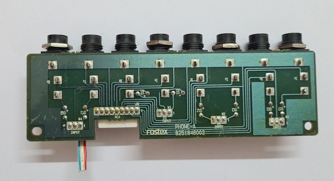 Fostex 2016 line mixer pcbphone a pcb 8251846 002