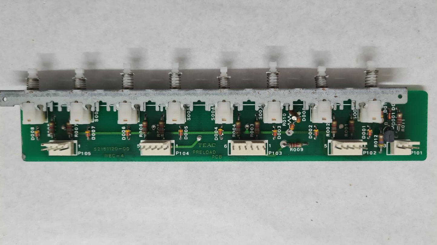 TASCAM 48 PRELOAD PCB 52101120-00 or -01